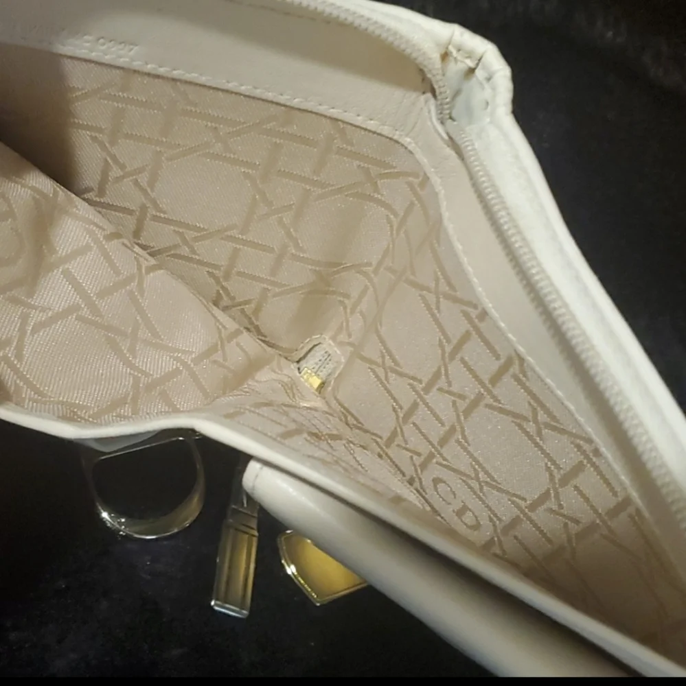 Dior Cannage Zip-around Wallet with Charms